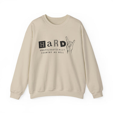 Hardy Country As Hell Sweatshirt - Sunlit Funlit Country Music Tees